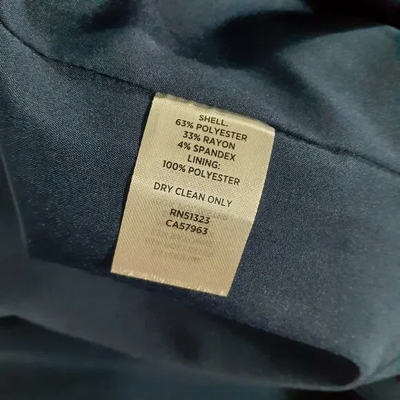 Halogen Pointed Hem One-Button Blazer Size 22W - Picture 5 of 5